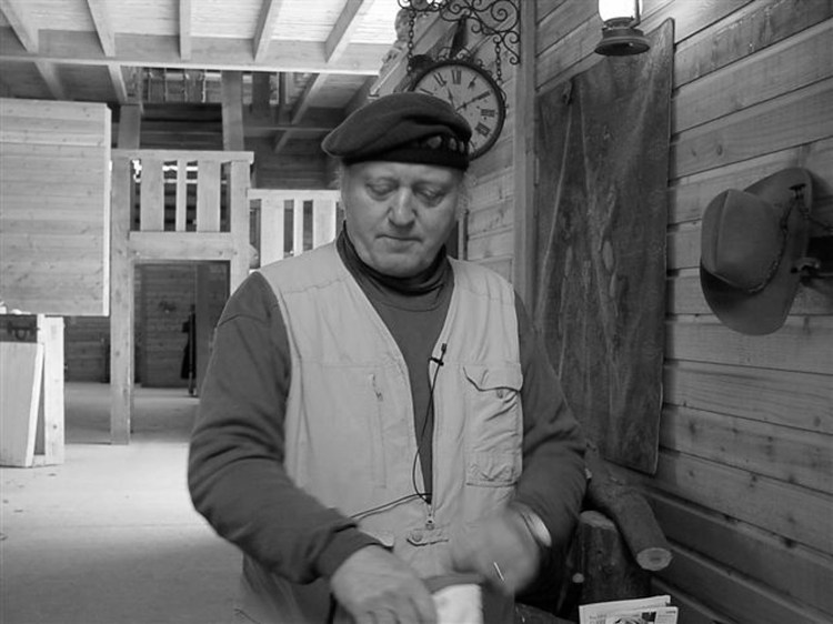 Karl closeup B&amp;W