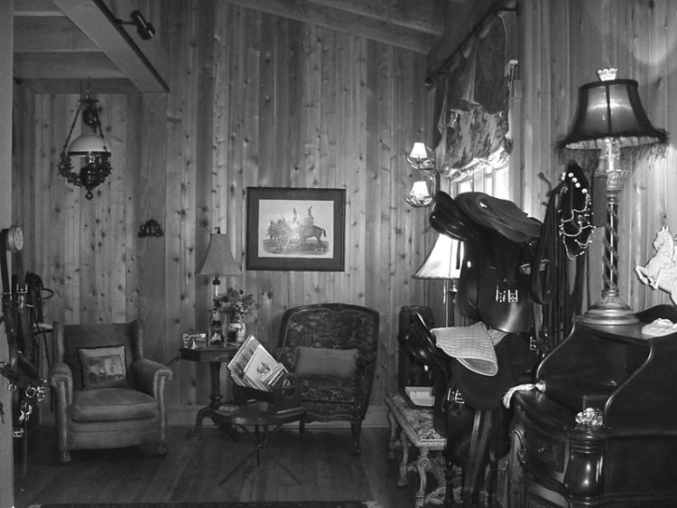 Tack room B&amp;W